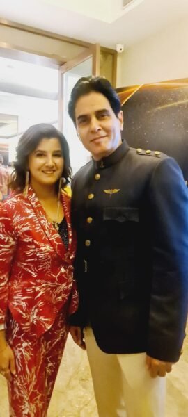 Ruhii Rai with Aman Verma